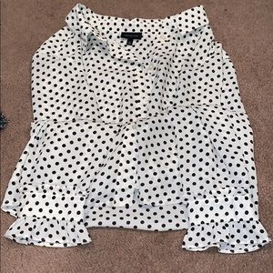 Polka dot blouse